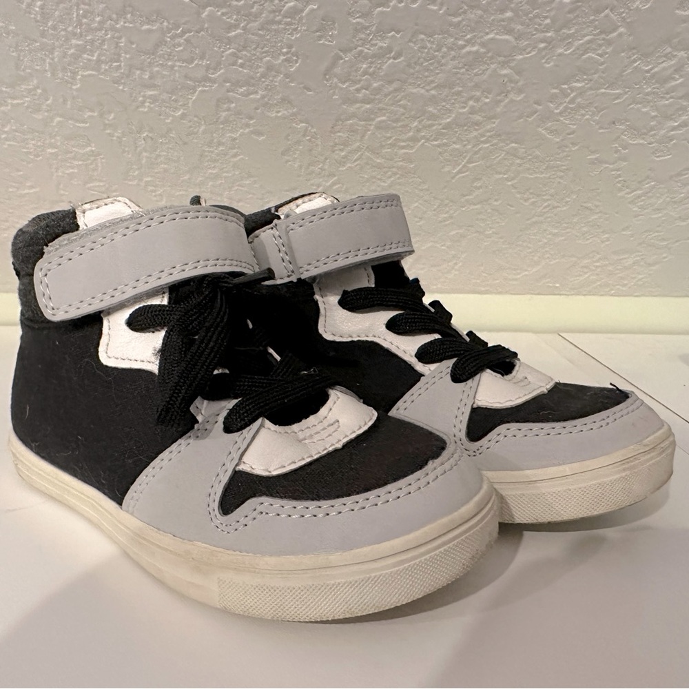 Carters Lace-Up and Velcro High Tops, Sz 11